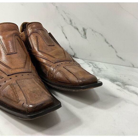 IMPULSE By Steeple Gate Slip On Leather Dress Shoes main image 6